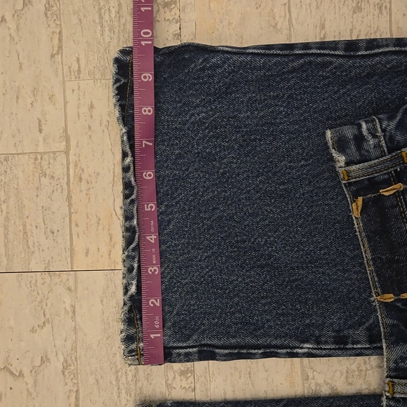 Vintage L.A. Blues 90's Y2K Denim Flare Jeans Size 14 - Picture 7 of 11